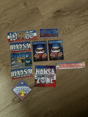 Hansa rostock 10er - rostock, sticker
