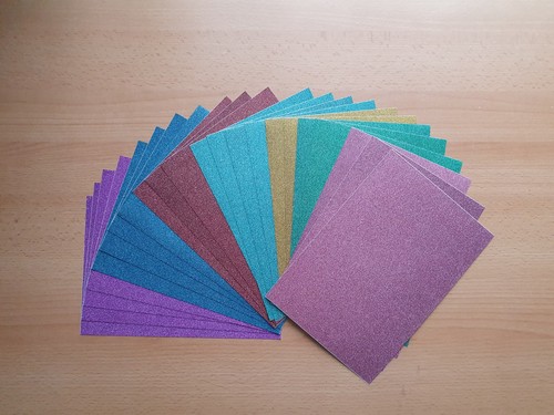 Basteln selbtklebendes glitter - basteln,