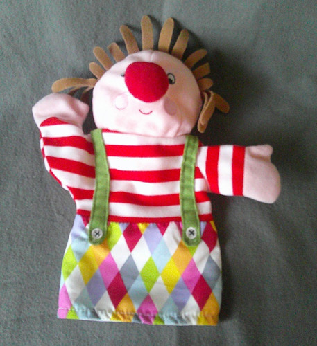 Ikea handpuppe clown - handpuppe,