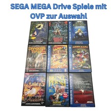 Sega Mega Drive Spiele zur