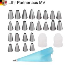 Sahne spritzbeutel set 26 - sahne,