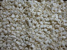 50 x LEGO® 87087CitySystems,Konverter in 1 x 1 mit 1 Noppe in weiss Neuware