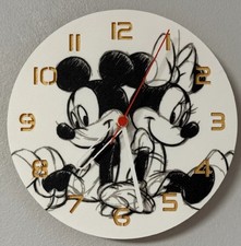 Mickey & Minni Wanduhr Vintage