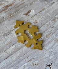 Vintage dekorative Messing