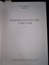 Wissenschaftliche tabellen - wissenschaftliche,