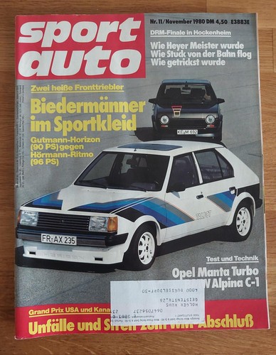 Sport auto 1980 bmw alpina - 11/1980,