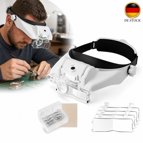Led stirnlupe kopflupe - stirnlupe,