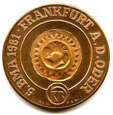 Kupfermedaille Helmut König