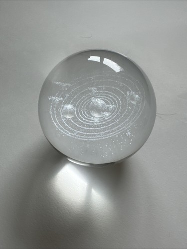 H097 sonnensystem glaskugel - h097,