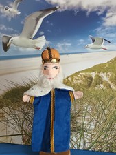 Handpuppe König von Kersa Künstlerpuppen??  ca. 32 cm groß