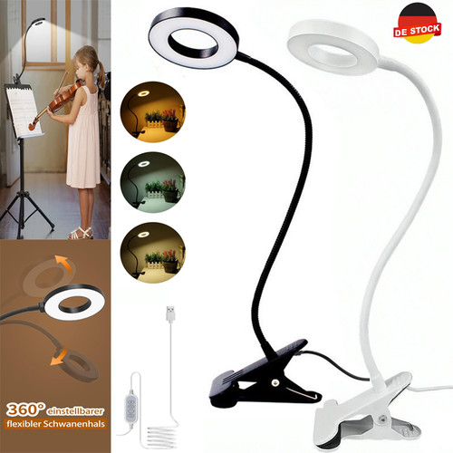 Bettlampe klemmleuchte led - 48,