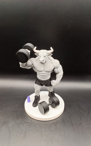 Bodybuilder stier figur - ,