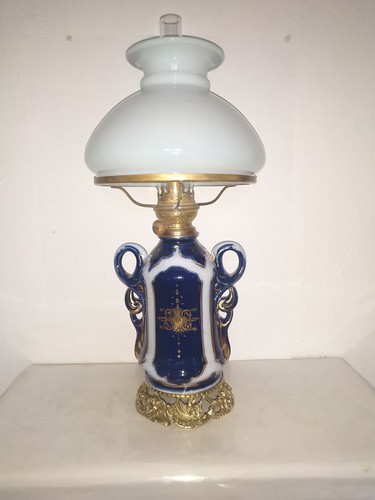Alte tischlampe - alte,