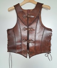 Epic Armoury Larp Veteranenrüstung Weste Größe L orangebraun – Wie Neu