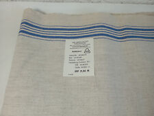 Leinen Roll / Mangeltuch blaue / weisse Randstreifen -  300/90 - NEU Etikett