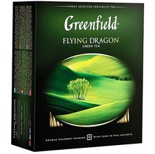 Greenfield chinesischer Grüntee Flying Dragon 100 Beutel Tee green Tea