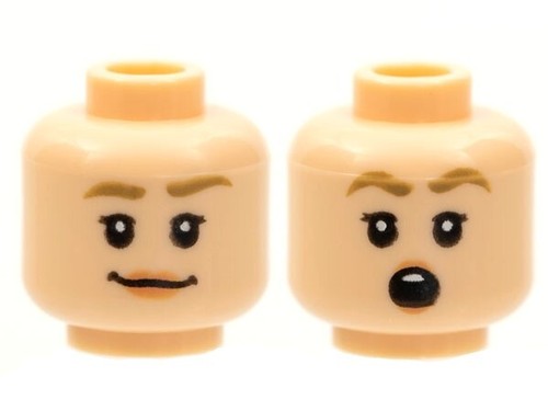 Lego fleisch kopf weibliches - lego,