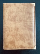 CD, DVD, BluRay Hülle Kunstleder Braun Edel Etui Geschenkbox wie NEU