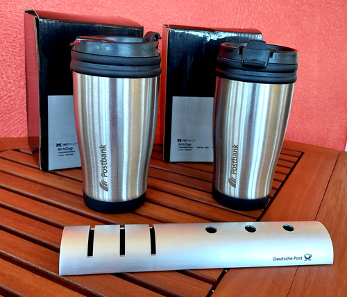 Neu thermobecher postbank - 2,