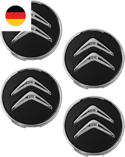 Schwarze radkappen für - 4,