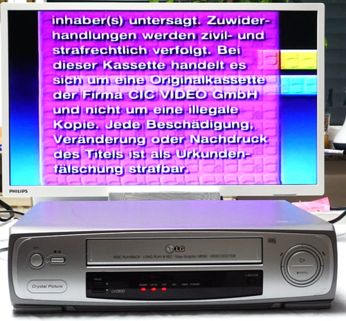 Videorecorder 280d ohne - lg,