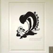 Aufkleber Stinktier Pups Zone