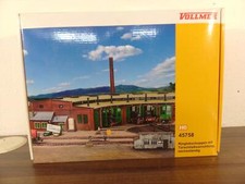 Vollmer 45758 Ringlokschuppen mit Türschlißvorrichtung,. sechsständig