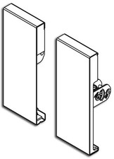 HETTICH Innenschubkasten-Frontverbinder, ArciTech, 9123086, silber