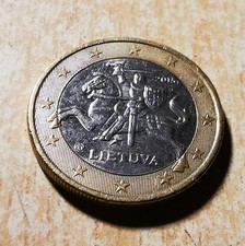1 Euro Münze Lietuva