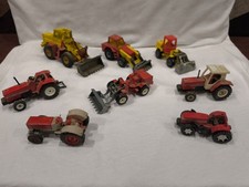 Siku Konvolut 8x Traktor Radlader Made in Germany W-Germany Vintage Sammlung