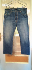 Levi Strauss Jeans,Levis Jeans 501, W36 L30 Blau, Regular, Knopf, Guter Zustand 