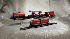 Märklin V 100 BR 212 261-2 Feuerwehr Zug aus  Packung 29750, 3 Anhänger, 1 Auto