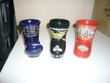3 verschiedene Weihnachtsstiefel / Glühweinstiefel auch für Sammler