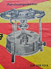 Petroleumkocher BAT 2/607 aus Messing, in ungeöffneter Originalverpackung! Rar!