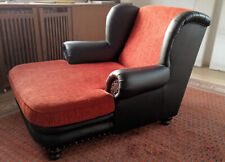 XXL Sessel Gutmann Factory - colonial mega Ohrensessel big loveseat - Kunstleder