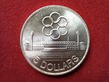 Singapur 5 Dollars 1973 Münze