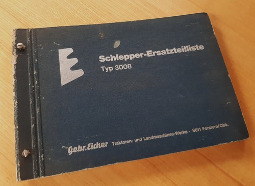 Orig eicher schlepper - eicher,
