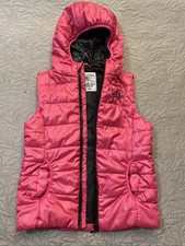 Mädchen Steppweste mit Kapuze