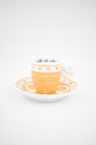 Thun tasse caffè volo - tasse, gelb