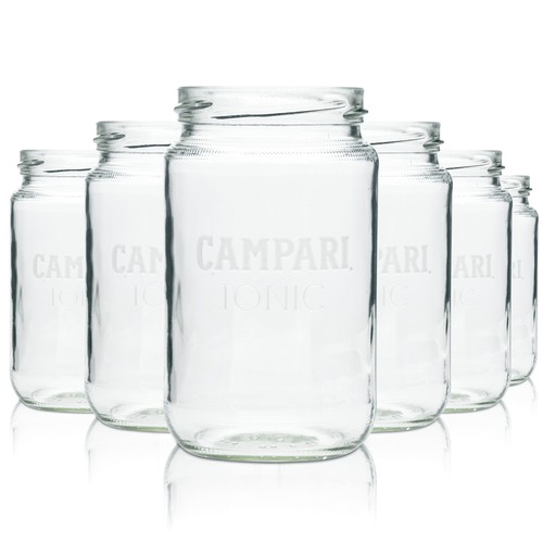 Campari glas jar 3l - 6x,