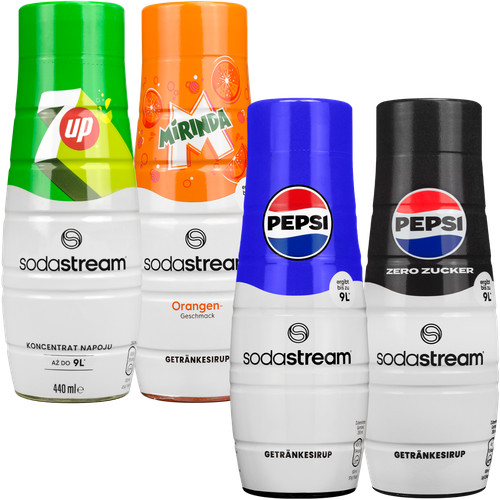 Neu sodastream sirup set - sodastream,