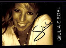 Giulia Siegel Autogrammkarte Original Signiert  ## BC 81410