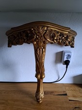 Barock Wandkonsole Gold