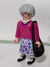 PLAYMOBIL FIGUR ALTE OMA MIT