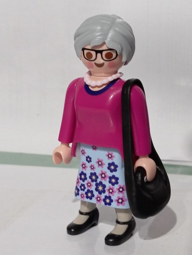 Playmobil figur alte oma - figur,