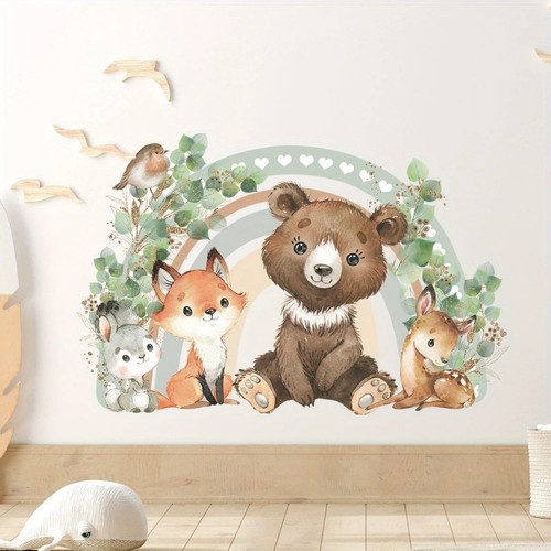 Wandsticker kinder tier - kinder,