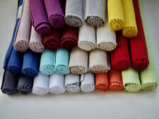 Tischset Untersetzer Deckchen Platzset Platzdeckchen Tischsets gerippt Baumwolle