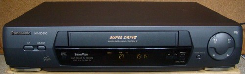 Vhs videorecorder panasonic - vhs,