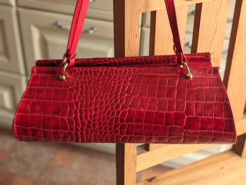 Leder tasche rot in - leder,
