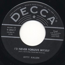 Kitty Kallen - I'd Never
